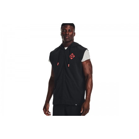 Under Armour Pjt Rck Hw Trry Sl Fz Fan Ζακέτα Αμάνικη Ανδρική 