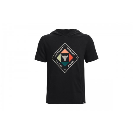 Under Armour Pjt Rock Ss Hd Hardest Wrkr T-Shirt 