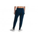 Under Armour Rival Fleece Γυναικείο Παντελόνι Φόρμας Μπλε