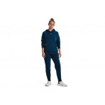 Under Armour Rival Fleece Γυναικείο Παντελόνι Φόρμας Μπλε