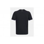 Under Armour Big Logo Fill Ανδρικό Κοντομάνικο T-Shirt Μαύρο