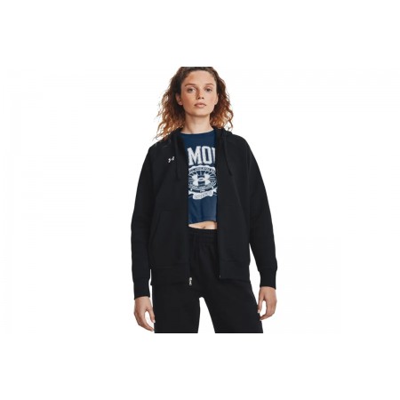 Under Armour Rival Fleece Γυναικεία Ζακέτα Μαύρη