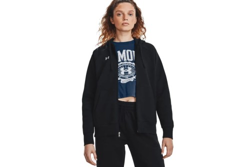 Under Armour Rival Fleece Ζακέτα Βαμβακερή Γυναικεία (1379497 001)