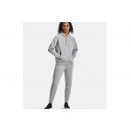 Under Armour Rival Fleece Γυναικείο Φούτερ με Κουκούλα Γκρι