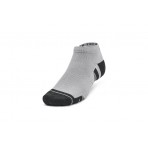 Under Armour Performance Tech Κάλτσες Μέχρι τον Αστράγαλο Γκρι, Μαύρες 3 Τεμάχια