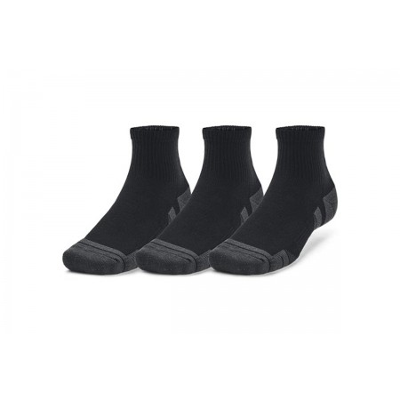 Under Armour Performance Teck 3 Pack Κάλτσες Μέχρι Τον Αστράγαλο 3 - Τεμά 