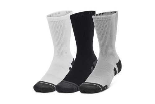Under Armour Performance Tech Κάλτσες Ψηλές 3 Ζευγάρια (1379512 011)