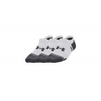 Under Armour Performance Tech Κάλτσες Μέχρι τον Αστράγαλο Λευκές, Γκρι 3 Τεμάχια