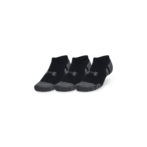 Under Armour Performance Cotton Cushioned No Show Κάλτσες Κοντές 3 Ζεύγη (1379526 001)