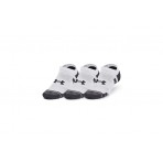 Under Armour Performance Cotton Cushioned No Show Κάλτσες Κοντές 3 Ζευγάρ (1379526 100)