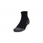 Under Armour Performance Cotton Κάλτσες Πάνω από τον Αστράγαλο Μαύρες, Γκρι 3 Τεμάχια