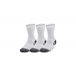 Under Armour Performance Cotton Cushioned Mid-Crew Kάλτσες Ψηλές 3 Ζευγάρ (1379530 100)