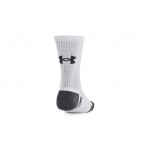 Under Armour Performance Cotton Cushioned Mid-Crew Kάλτσες Ψηλές 3 Ζευγάρ (1379530 100)