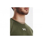 Under Armour Rival Fleece Ανδρική Μακρυμάνικη Μπλούζα με Λαιμόκοψη 
