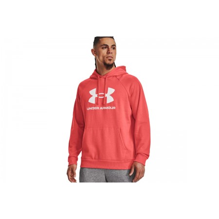 Under Armour Rival Fleece Logo Hoodie Ανδρικό 