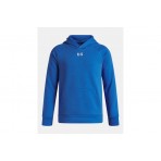 Under Armour Rival Fleece Παιδικό Φούτερ με Κουκούλα Μπλε