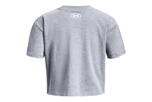 Under Armour Crop Top Sportstyle Logo Ss Κοντομάνικο Γυναικείο (1380878 035)