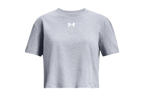 Under Armour Crop Top Sportstyle Logo Ss Κοντομάνικο Γυναικείο (1380878 035)