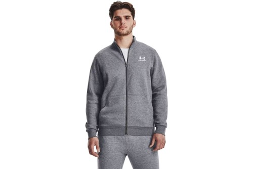 Under Armour Essential Flc Track Ζακέτα Βαμβακερή Ανδρική (1381035 012)