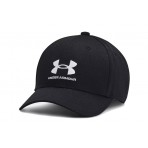Under Armour Essential Low Adjustable Καπέλο Strapback Μαύρο