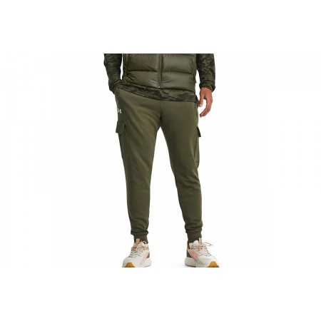 Under Armour Rival Fleece Cargo Jogger Παντελόνι Φόρμας Ανδρικό