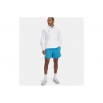 Under Armour Rival Terry Ανδρικό Σορτς Γαλάζιο