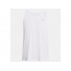 Under Armour Launch Singlet Ανδρική Αμάνικη Μπλούζα Λευκή