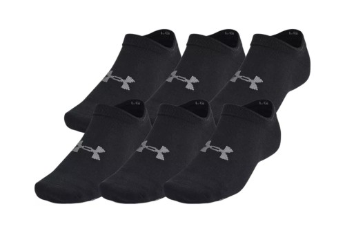 Under Armour Essential No-Show Κάλτσες Κοντές 6 Ζευγάρια (1382611 001)