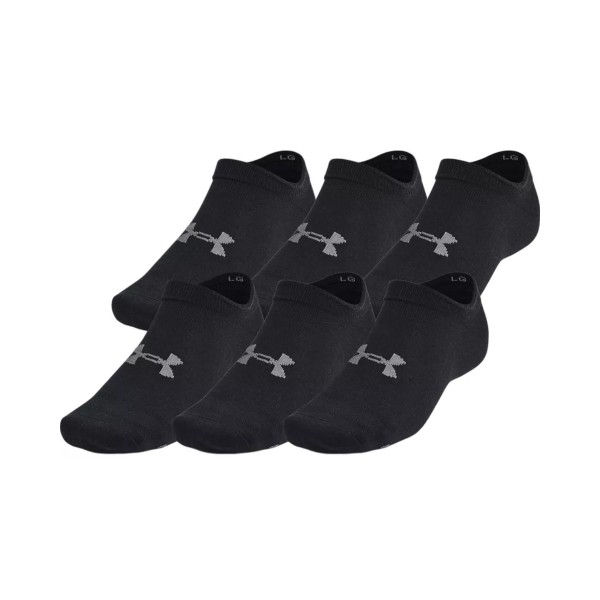 Under Armour Essential Κάλτσες Κοντές 6 Ζευγάρια (1382611 001)