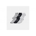 Under Armour Essential Lightweight No Show Κάλτσες Κοντές 6 Ζευγάρια (1382611 002)