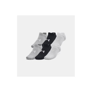 Under Armour Essential Lightweight No Show Κάλτσες Κοντές 6 Ζευγάρια (1382611 002)