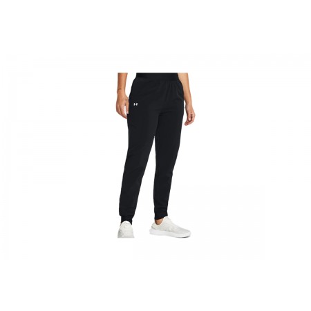 Under Armour Armoursport Γυναικείο Παντελόνι Φόρμας Μαύρο
