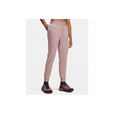 Under Armour Rival High-Rise Woven Παντελόνι Φόρμας Γυναικείο 