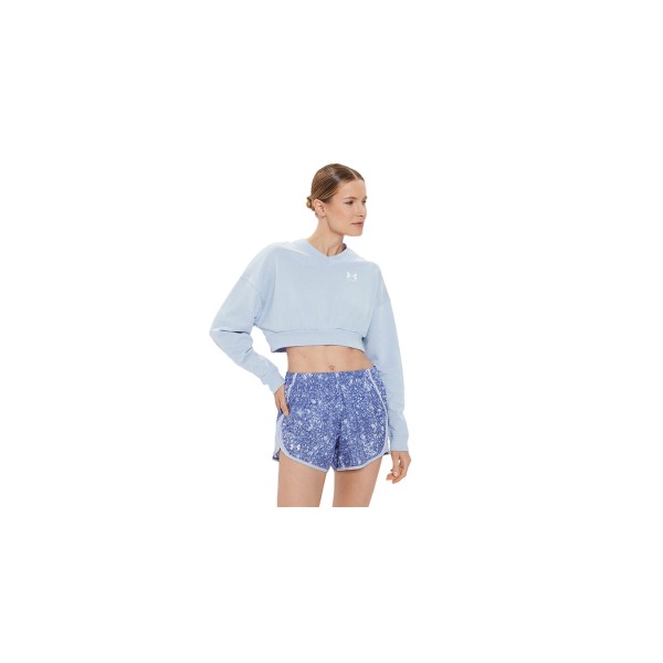 Under Armour Rival Terry Os Crop Top Μακρυμάνικο Γυναικείο (1382738 539)