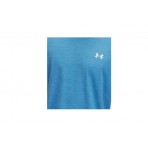 Under Armour Tech Textured Ανδρικό Κοντομάνικο T-Shirt Γαλάζιο
