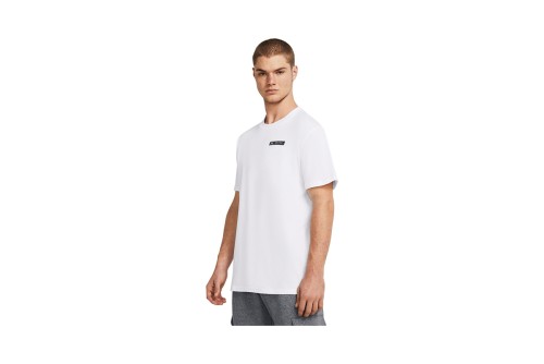 Under Armour Heavyweight Label T-Shirt Ανδρικό (1382831 100)