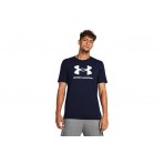 Under Armour Ανδρικό Κοντομάνικο T-Shirt Μπλε Σκούρο