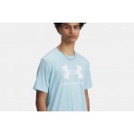 Under Armour Ανδρικό Κοντομάνικο T-Shirt Γαλάζιο
