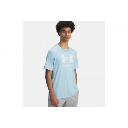 Under Armour Ανδρικό Κοντομάνικο T-Shirt Γαλάζιο