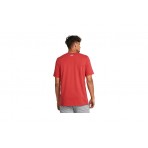 Under Armour Ανδρικό Κοντομάνικο T-Shirt Κόκκινο
