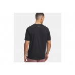 Under Armour Project Rock Brahma Bull Ανδρικό Κοντομάνικο T-Shirt Μαύρο