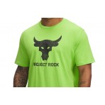 Under Armour Project Rock Payoff Ανδρικό Κοντομάνικο T-Shirt Λαχανί