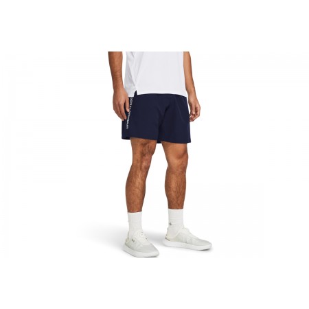 Under Armour Tech Woven Wordmark Ανδρική Βερμούδα Μπλε Σκούρο