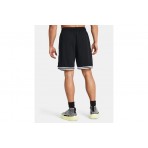 Under Armour Perimeter Ανδρική Μπασκετική Βερμούδα Μαύρη, Λευκή