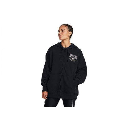 Under Armour Pjt Rck Hw Terry Fz Os Q1 Ζακέτα Με Κουκούλα Βαμβακερή Γυναι (1383599 001)