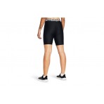 Under Armour Heatgear Γυναικείο Κοντό Κολάν Μαύρο