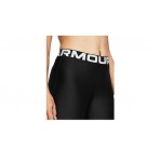 Under Armour Heatgear Γυναικείο Κοντό Κολάν Μαύρο