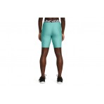 Under Armour Heatgear Γυναικείο Κοντό Κολάν Βεραμάν