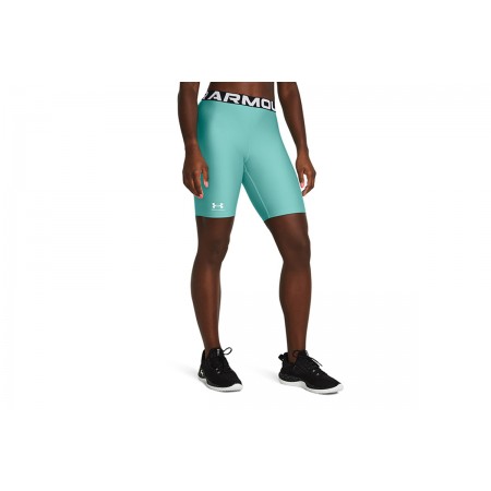 Under Armour Heatgear Γυναικείο Κοντό Κολάν Βεραμάν