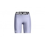 Under Armour Heatgear Γυναικείο Κοντό Κολάν Λιλά